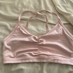 Gymshark ruched bra.  Medium